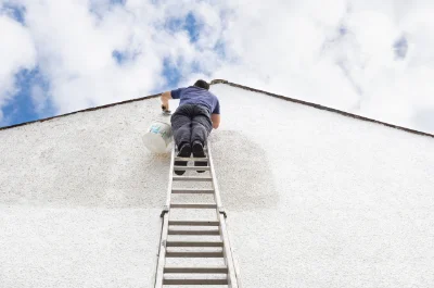 Peinture extérieure à Thulay — façades et ravalement